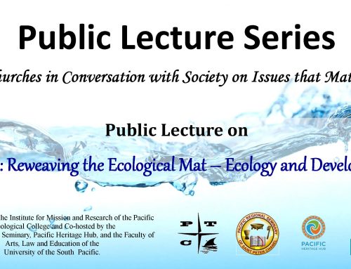 Public Lecture 3 – Reweaving the Ecological Mat – Ecology and Development